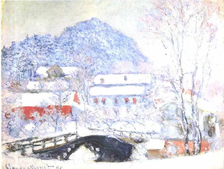 Claude Monet Sandvika, Norway Germany oil painting art